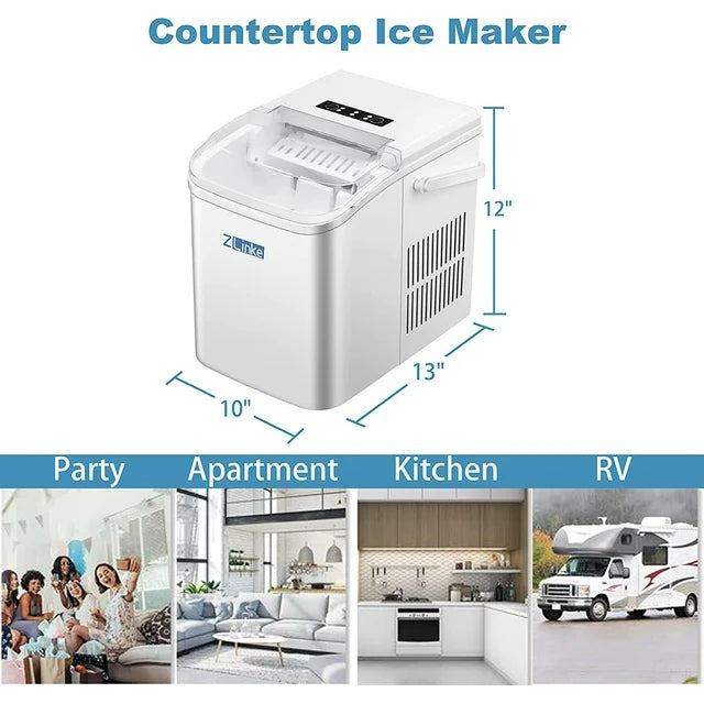 Zlinke Portable Ice Maker