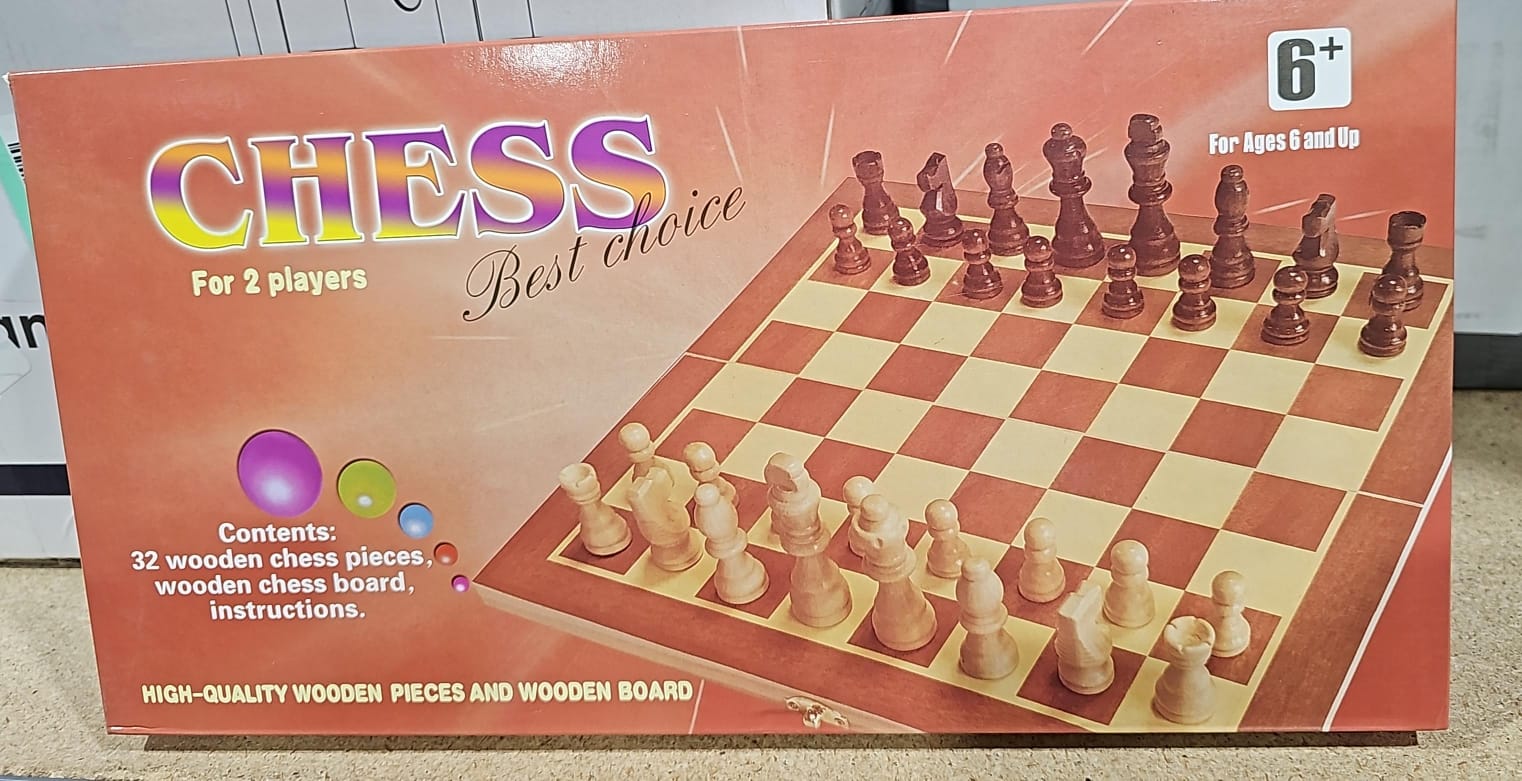 Gambit chess board wooden board