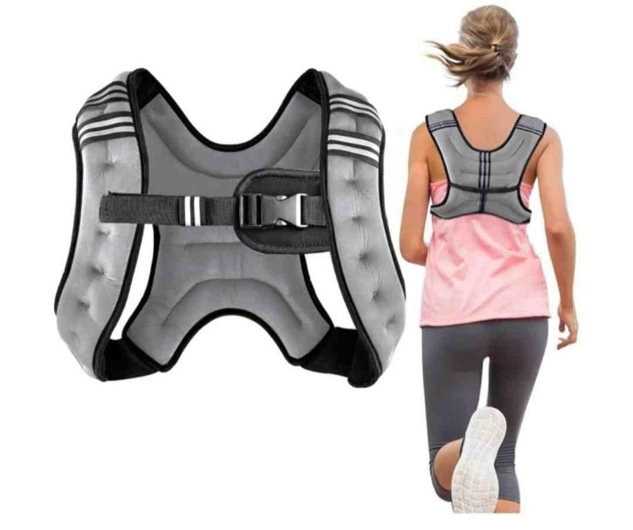 Henkelion Weighted Vest Grey (8lbs)