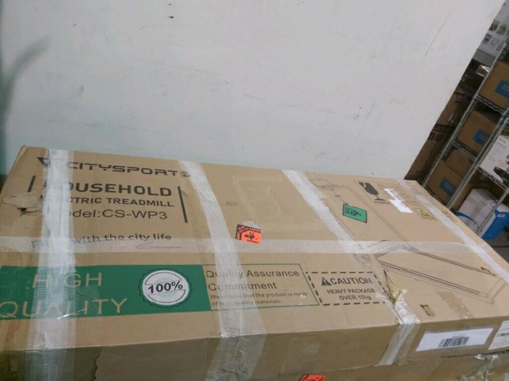 Foldable Walking Treadmill, Black