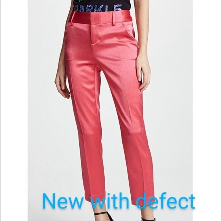 Alice + Olivia Women's Stacey Slim Trousers Size 2