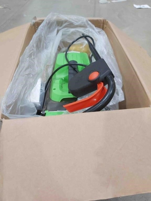 Corded Mower With Grass Bag Green ET10081GN