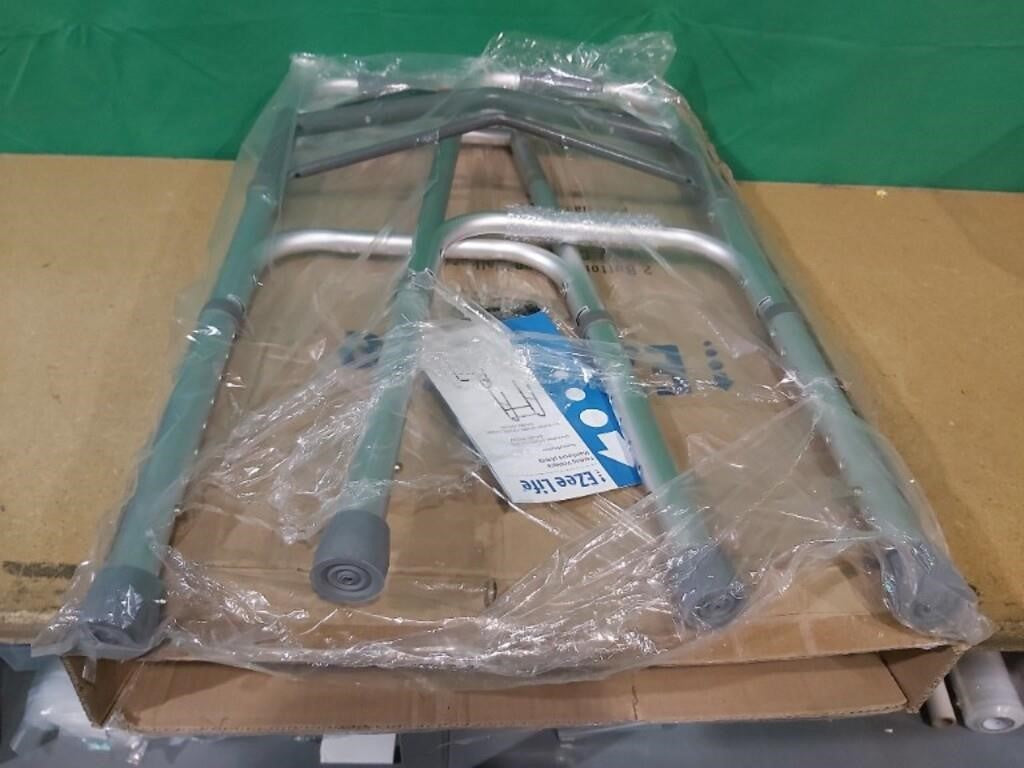 EZee Life CH1084 Folding Walker With PVC Hand Grip