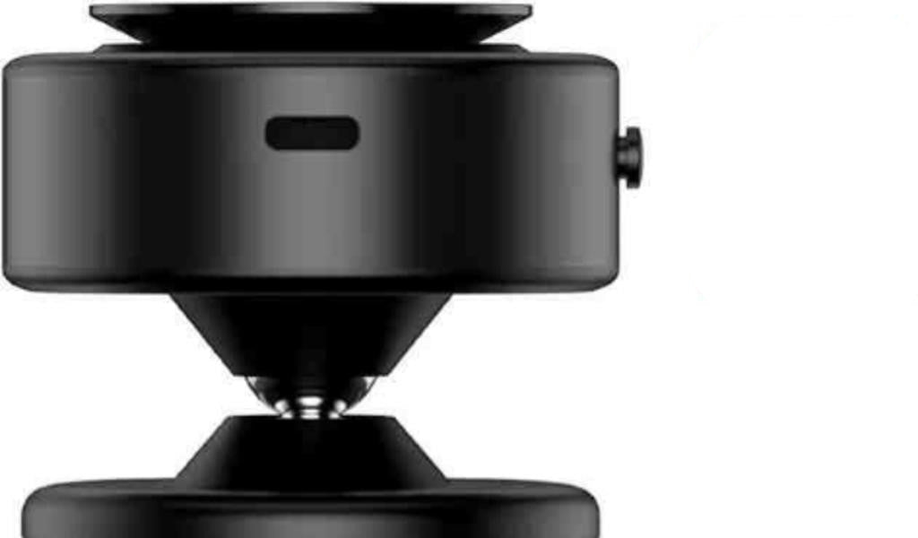 Ausowell 360° Rotatable Electric Vacuum Magnetic Suction Phone Mount, 360° Rotating Hands-Free Magnetic Cell Phone Holder for Car/Gym/Kitchen/Mirror/Bath/Smooth Surface, Compatible with iPhone & Android(X11, Black