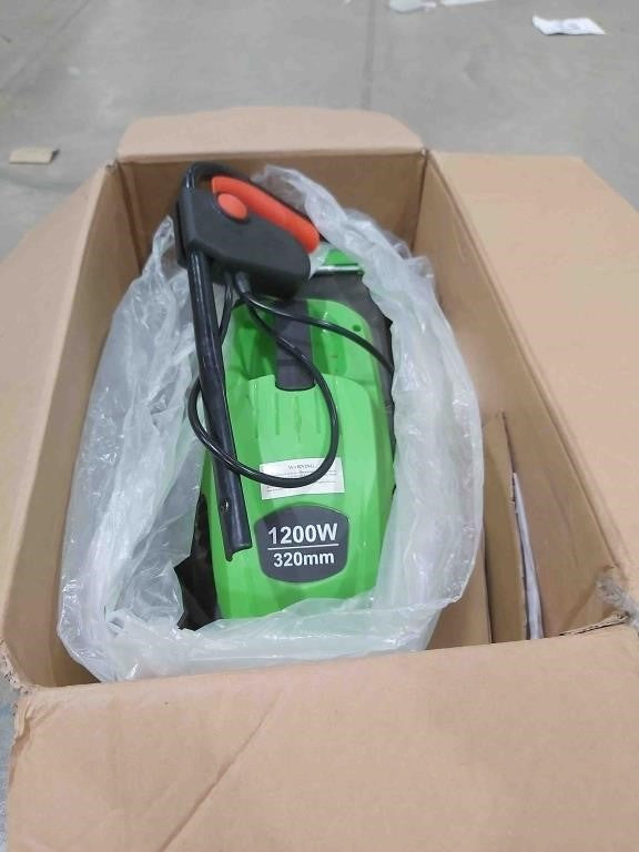 Corded Mower With Grass Bag Green ET10081GN