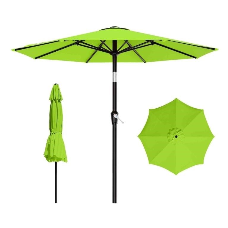 California Umbrella 12-Year Non-Fading, 9Ft Premium Sunbrella Patio Umbrella