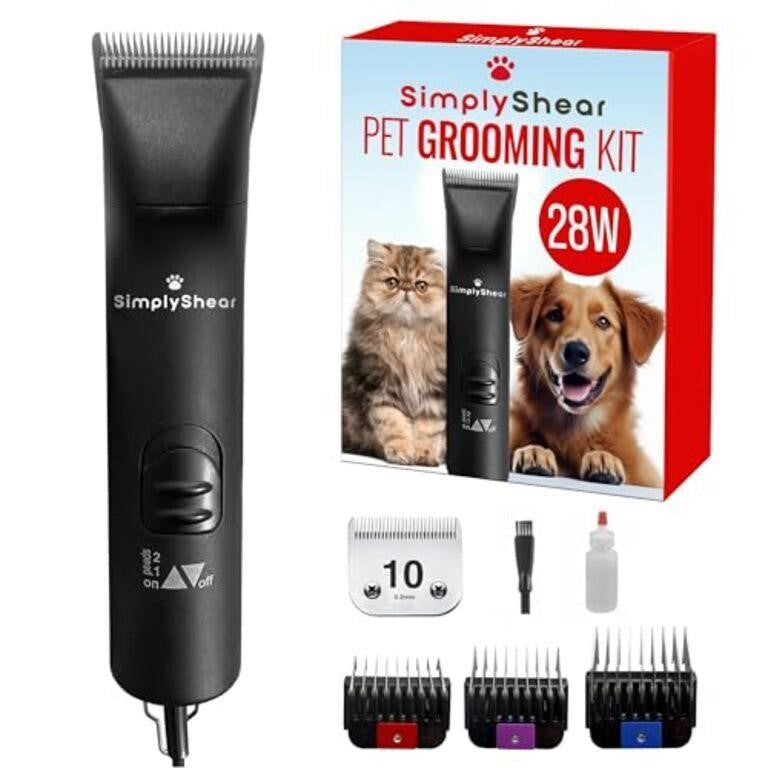 SIMPLYSHEAR Premium Dog Clippers for Grooming, SS200