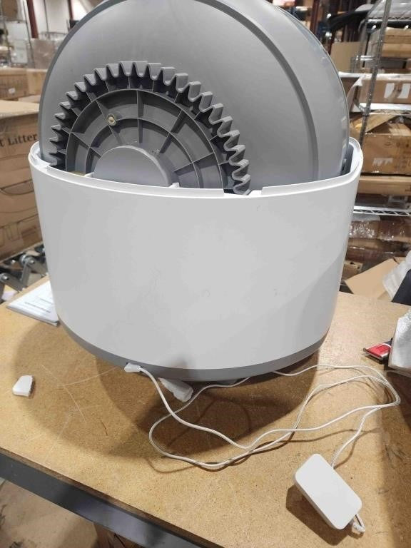 Automatic Cat Litter Box Ellenpent Self-Cleaning Litter Box with APP Control and Safety Sensor, 90L Large Capacity -