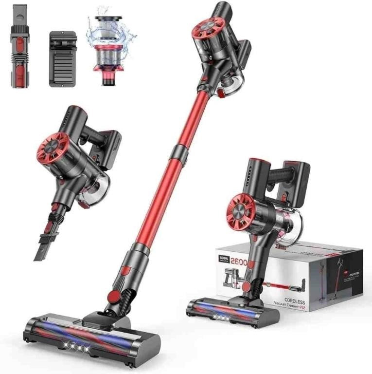 Ljuren Cordless Vacuum Cleaner, 80,000PRM Sti