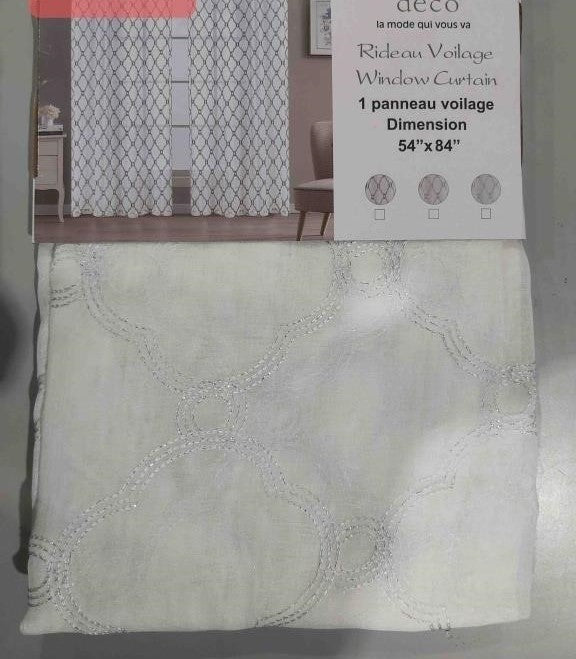 Modivo Deco Window Curtain, 1 Panel,