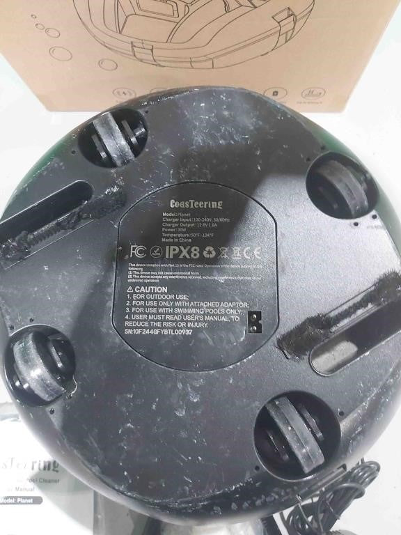 CoasTeering Robotic Pool Cleaner - Grey