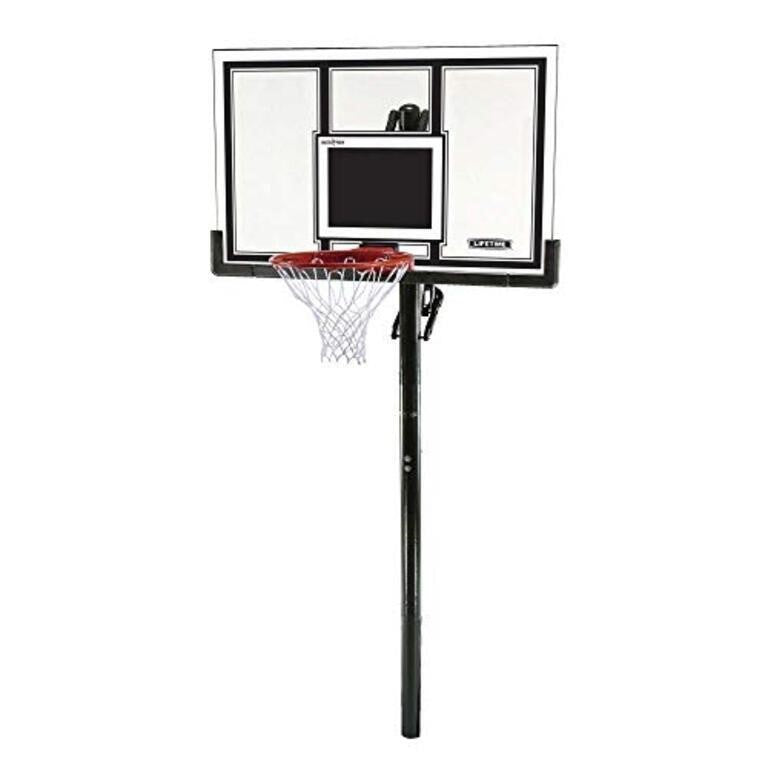 Height Adjustable In Ground Basketball System, 54 Inch Backboard Only