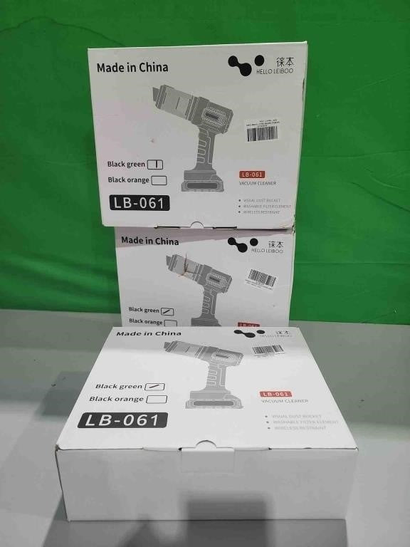 Vacuum Cordless 4 in 1 Portable Car Vacuum 16000pa helloleiboo