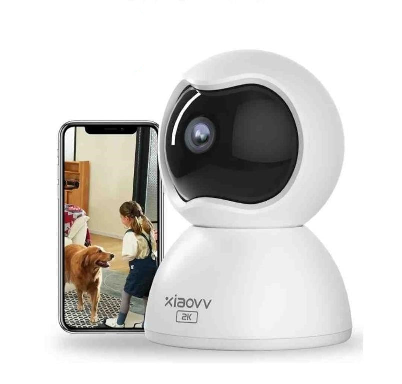 2K HD Pan/Tilt Smart Indoor Security