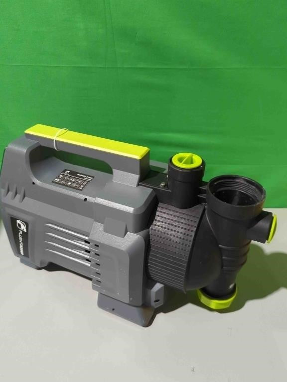 FLUENTPOWER 1.5HP Automatic Garden Booster Pump with Integrated Prefilter, 1300GPH, Lift 150FT, Portable Shallow Well Jet Pump, Water Transfer Draining Pump for Home Garden Lawn Sprinkler Irrigation