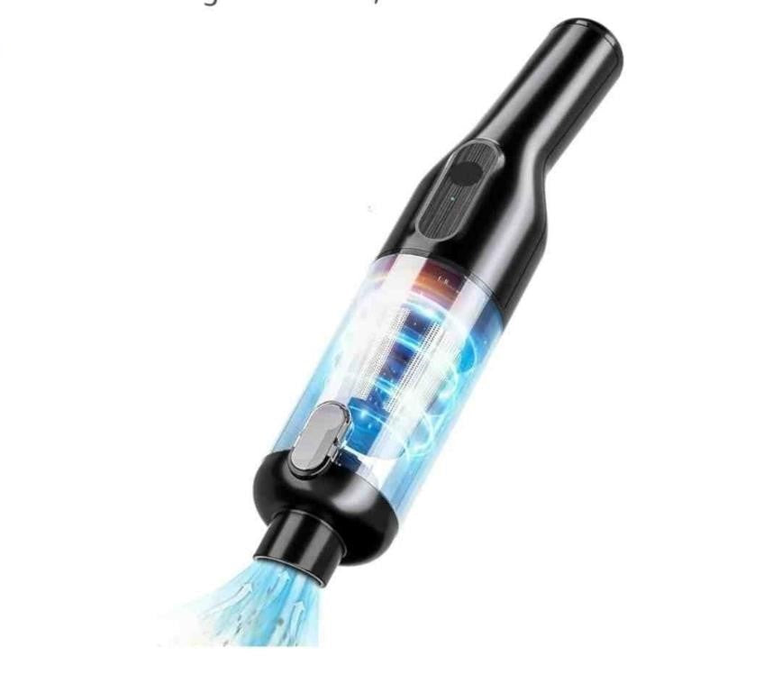 Car Vacuum Cleaner,100W/22Kpa/30Mins,Lightweight Mini High Power Portable Handheld Cordless Vacuum Pro, Small Rechargeable Extractor Vacuum Detailing with Cleaning Gel for Car, Blac