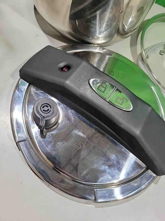 KOCH SYSTEME CS 10 Liters 100kpa Pressure Cooker Stainless Steel