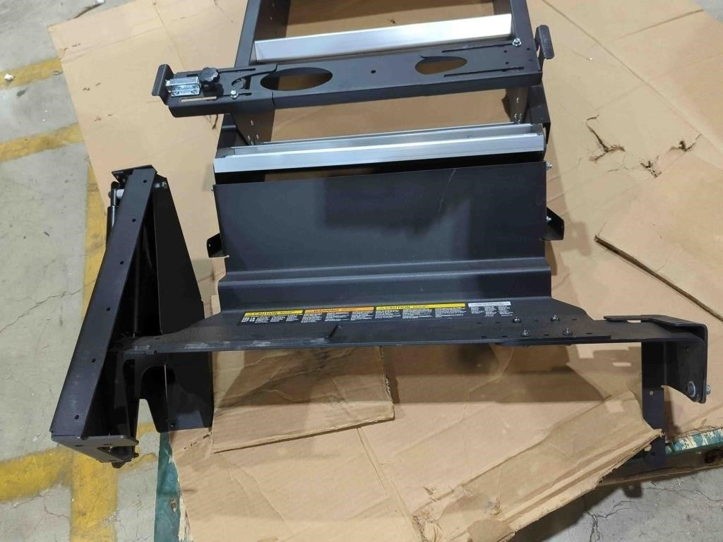 Lippert Solid Step 4.0 Premium Quad RV Camper Entry Steps, 26" Black/Silver