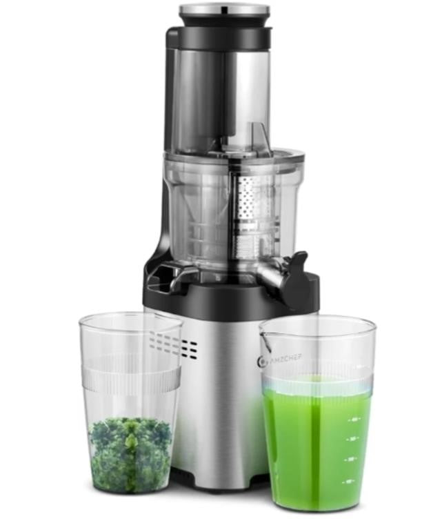 AMZCHEF Cold Press Juicer - Juicer Machin
