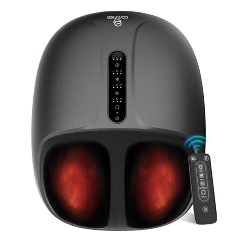 COMFIER Shiatsu Foot Massager with Heat,Compression