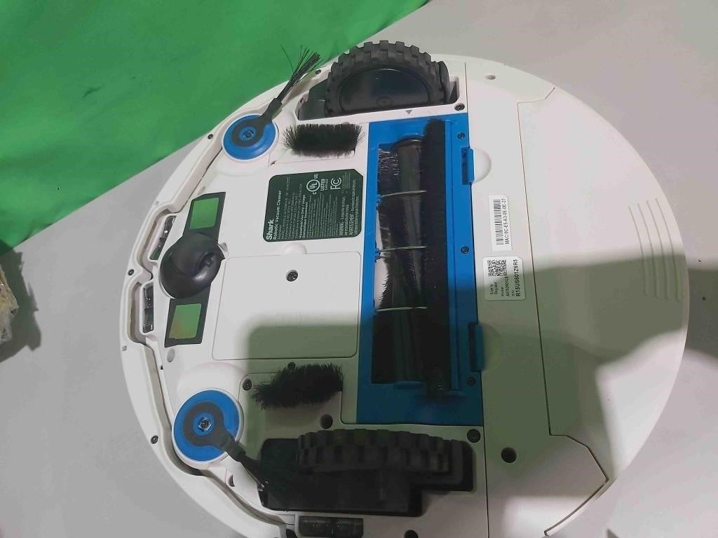 Shark ION Robot Vacuum AV752R01 with Wi-Fi Voice Control .45-Quart Dust Cup Capacity Smoke/Ash, White