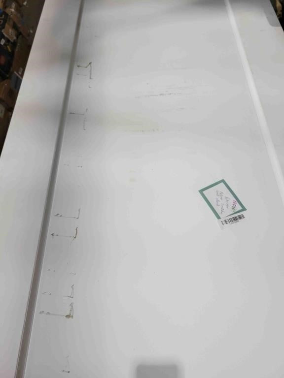 White Molded Utility Access Door Panel - 80" x 36" x 1.5"