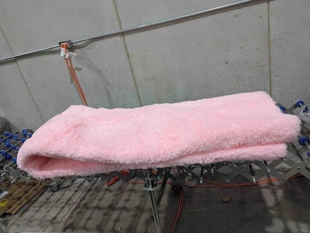 Rugs for Living Room Large Fluffy Shag Fuzzy Plush Soft Living Room Area Rugs, Floor Shaggy Carpets for Bedroom, Carpet, 3x9ft Pink