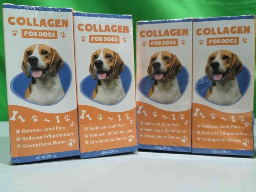 Collagen Supplement for Dogs – Joint Pain Relief & Bone Support (60ml / 2 fl oz