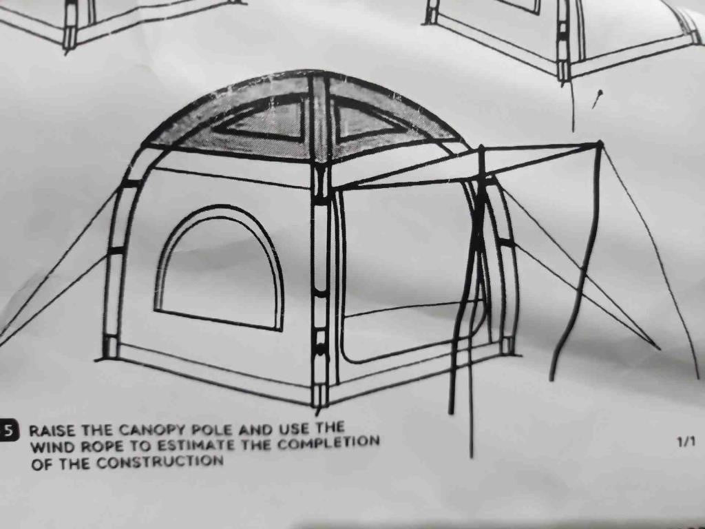 Camping Tent, Brown