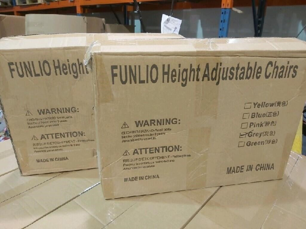 FUNLIO Adjustable Kids Chair 2p