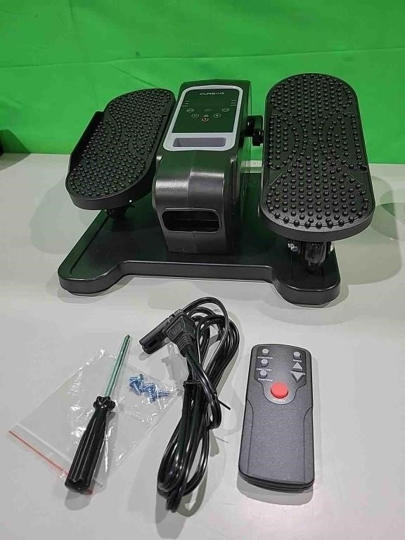 Under Desk Elliptical Machine, Electric Seated Pedal Exerciser