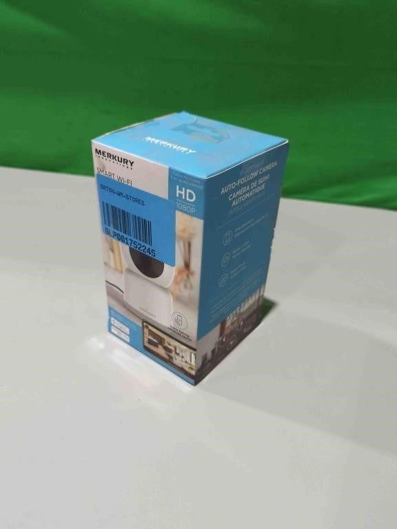 Smart Wi-Fi Auto-Follow Camera. White, Model: MIC-CW035-199W