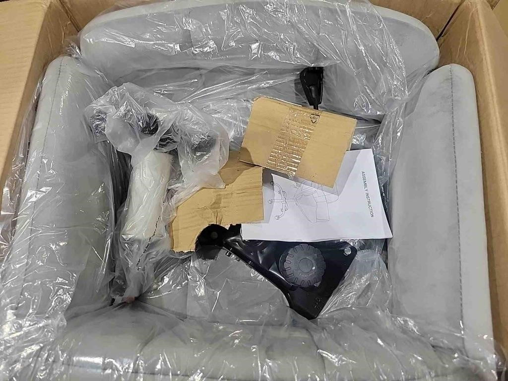 Desk Chairs Office Chair Swivel Chair,  Light Grey Model:55SCLRECG