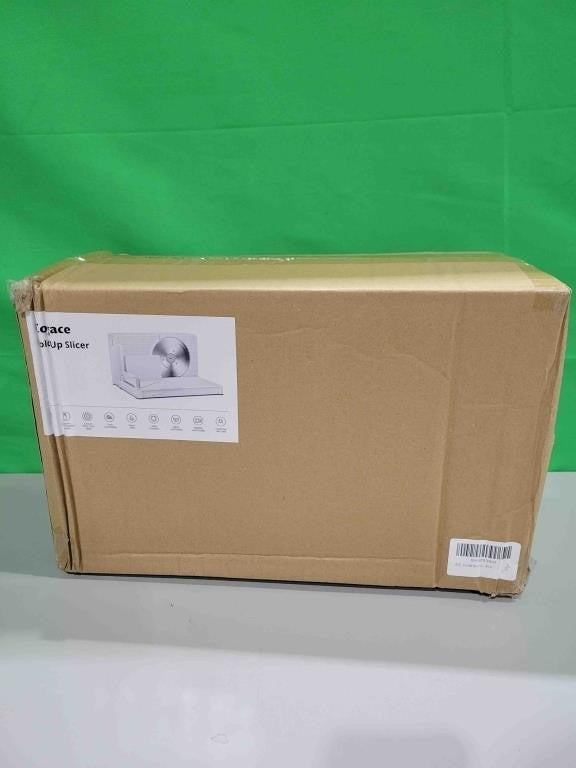 0 Foldable Meat Slicer, Electric Food Slicer with RSG 6.7" Stainless 17.50 17.50 Steel Blade, Child Lock Protection, 0-20mm Adjustable Thickness, Food Slicer Machine for Meat Bread Cheese Fruits and Vegetables -