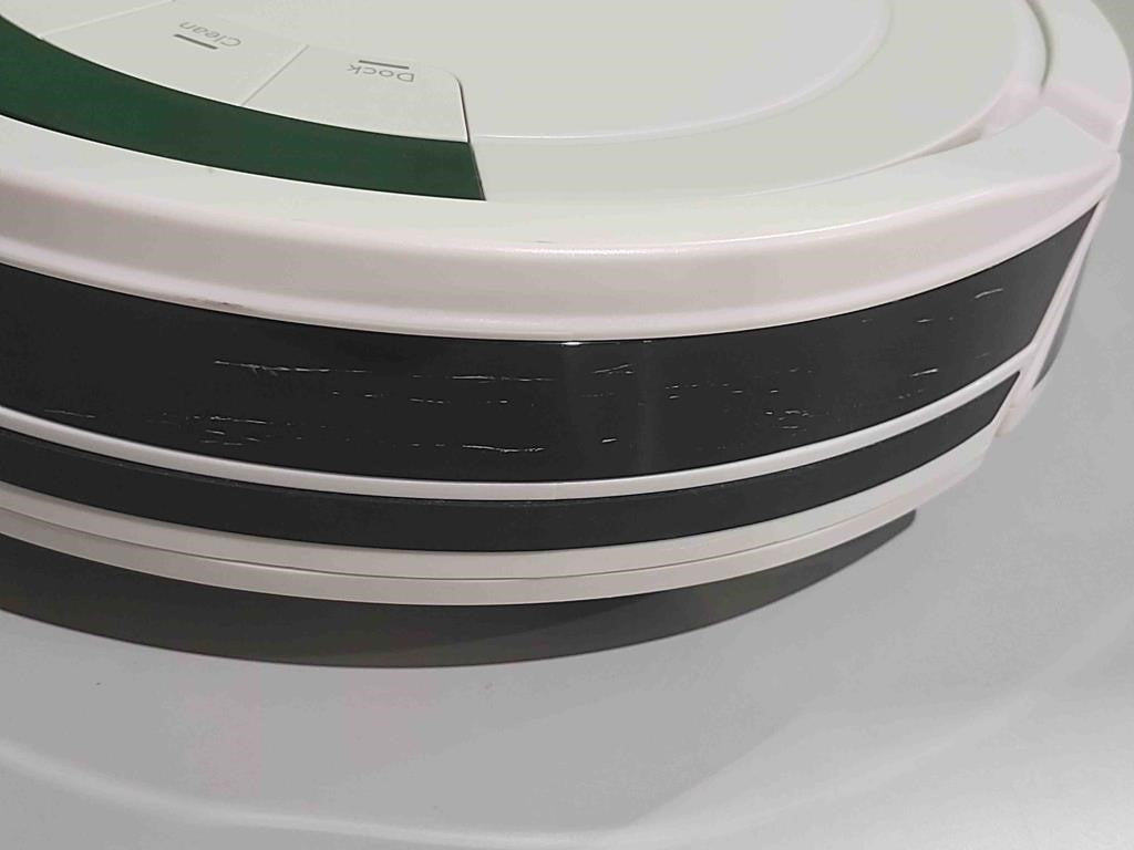 Shark ION Robot Vacuum AV752R01 with Wi-Fi Voice Control .45-Quart Dust Cup Capacity Smoke/Ash, White