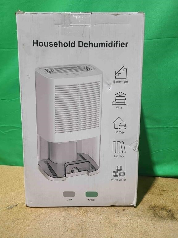 MADETEC Dehumidifiers for Home Basements 800 Sq.ft Portable Dehumidifier with Drain Hose and 2000ml/68oz Water Tank, Ideal for Bedroom Bathroom Basements Closet Kitchen RV (Gray)