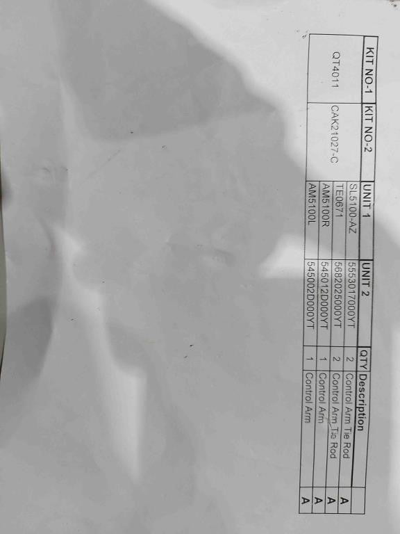 A-Premium Chassis Parts Control Arm Kit