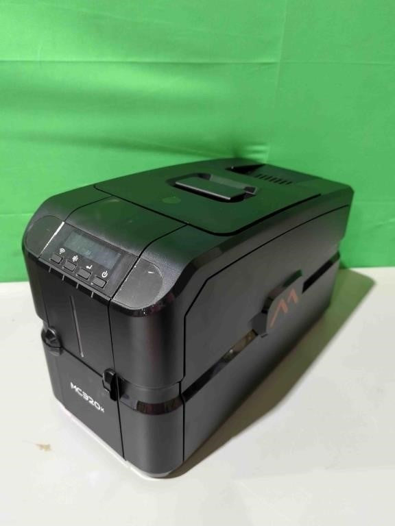 Bodno Matica MC320x Direct-to-Card Single Sided ID Card Printer & Complete Supplies Package -