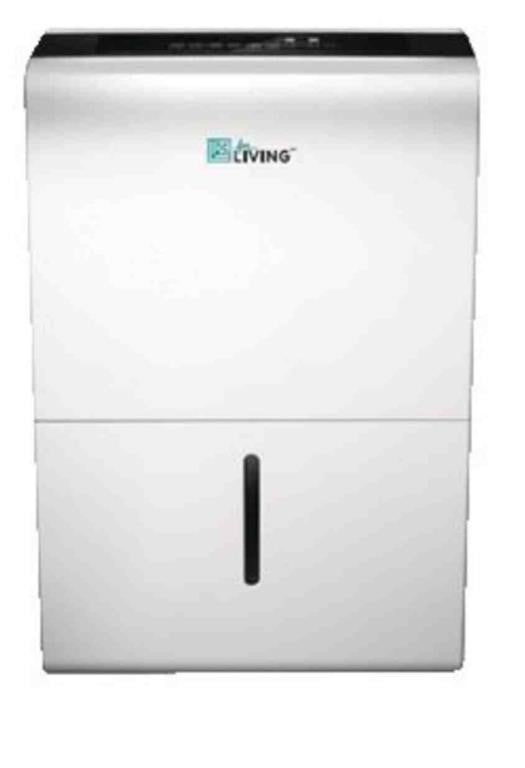 30-Quart, 2-Speed ??Dehumidifier for Living, Bucket or Continuous Drain, ENERGY STAR Certified, White