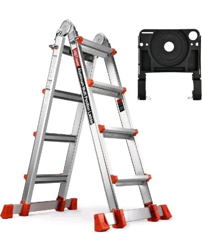 Ladder, A Frame 4 Step Extension Ladde