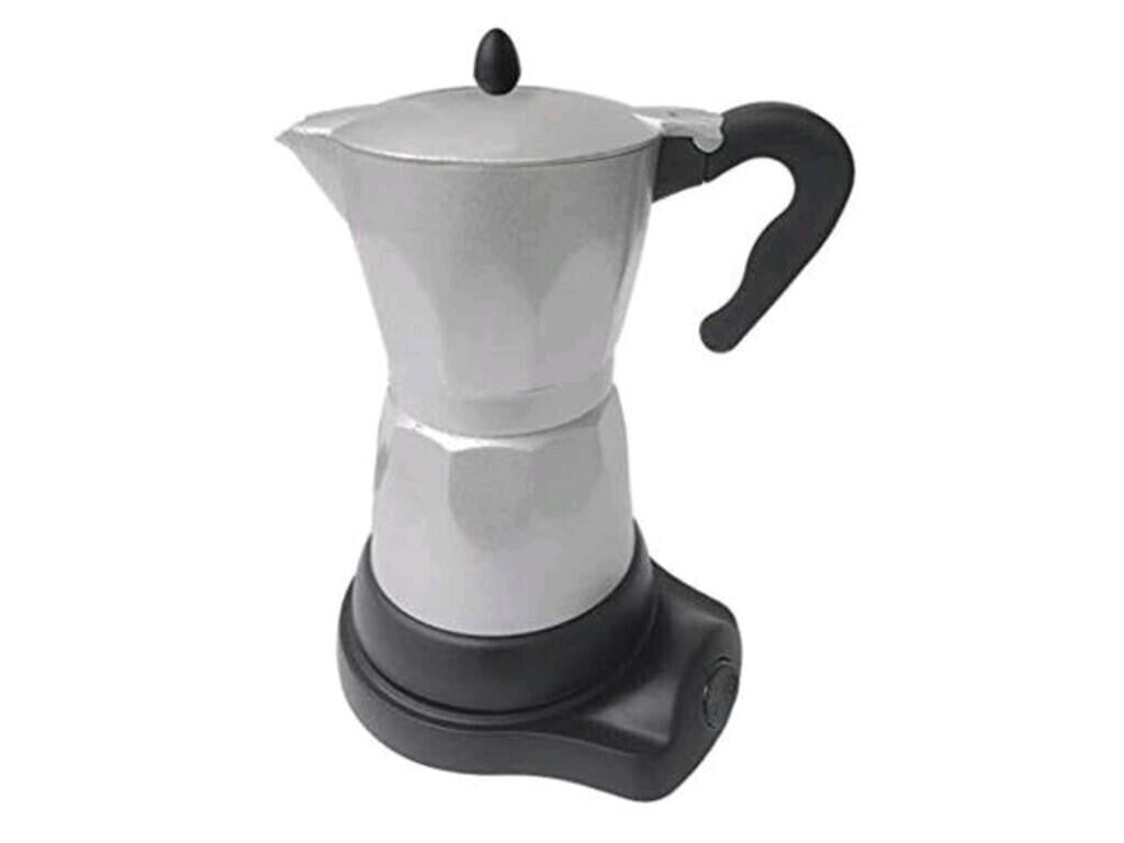 Bene Casa Electric Espresso Maker Gray 6 CUP