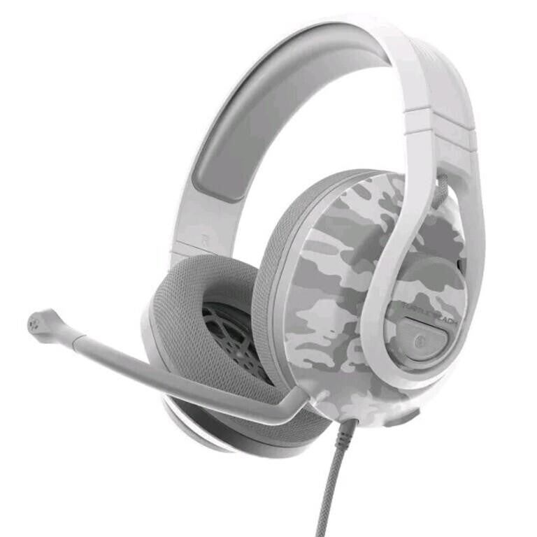 Turtle Beach Recon 500 Arctic Camo Wired Multiplatform Gaming Headset for Xbox Series