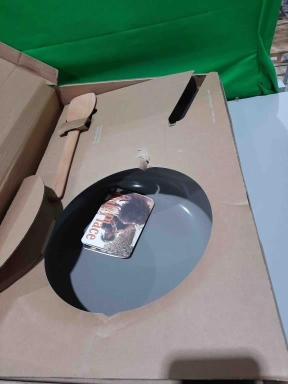 Our Place Large Always Pan 2.0-32cm (3.8L) Nonstick, Toxin-Free Ceramic Cookware | Patented 10-in-1 Aluminum Frying & Sauté Pan | Safe for Oven, Induction & All Cooktops up to 232°C | Charcoal -