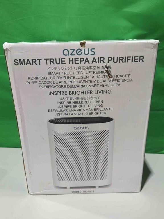 Air Purifier GL-FS32 | 4-Stage Filtration System, Azeus True HEPA WHITE