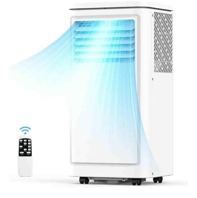 COWSAR Portable Air Conditioners, 3 in 1 AC Unit with Cool, Dry and Fan, 8000 BTU Room Air Conditioner