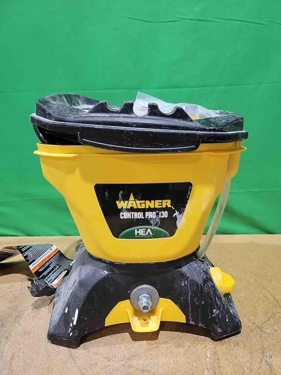 Wagner Spraytech 2435698 Control Pro 130 Paint Sprayer with T2 Gun, High Efficiency Airless Sprayer with Low Overspray, Yellow -