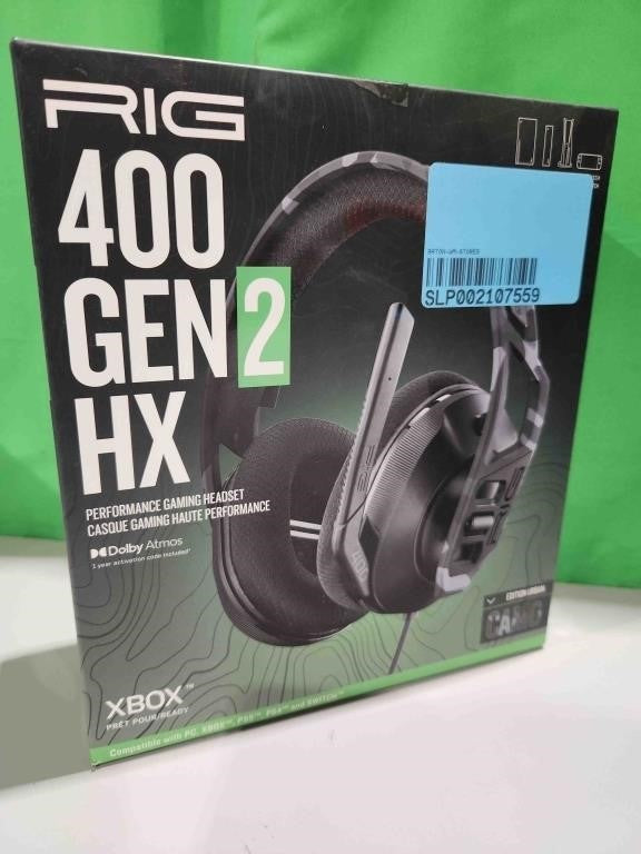 RIG 400 GEN 2 HX Wired Gaming Headset for Xbox – Urban Camo