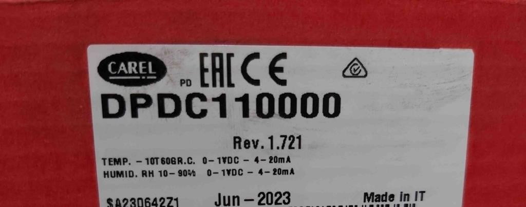 CAREL DPDC110000 Duct Mounted Humidty And Temperature Sensor