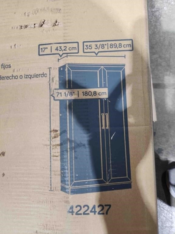 Sauder Large Pantry Cabinet, Model No:422427