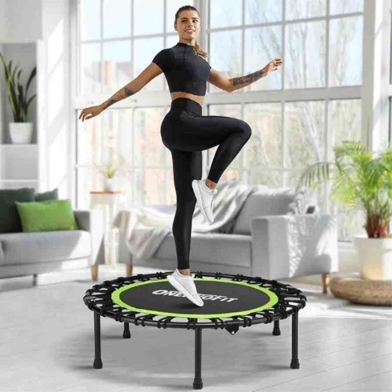 ONETWOFIT Foldable Rebounder Trampoline